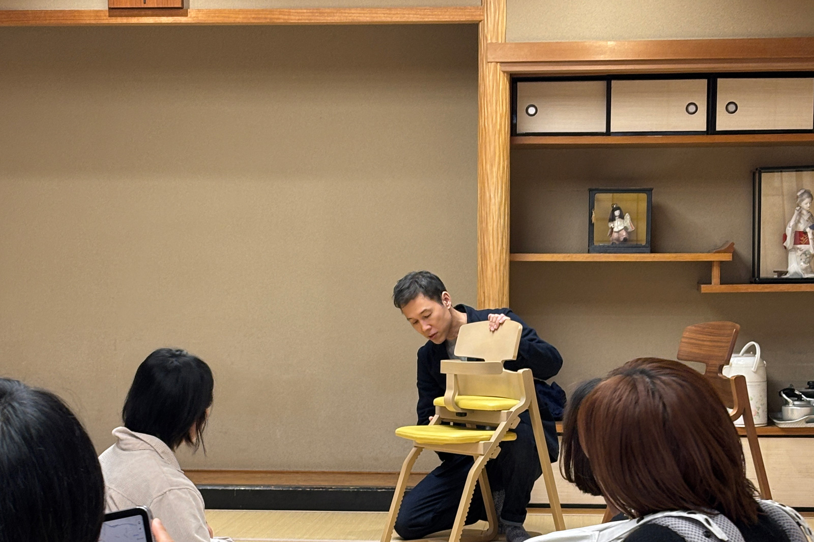 アップライトチェアの紹介